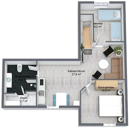 “den Gamle Lade I Hejls” Nocleg ze śniadaniem 4*